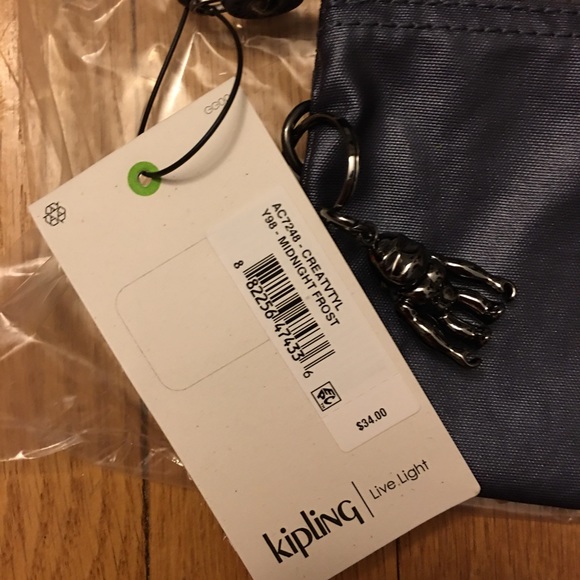 Kipling Creativity Large Metallic Pouch - Picture 4 of 5